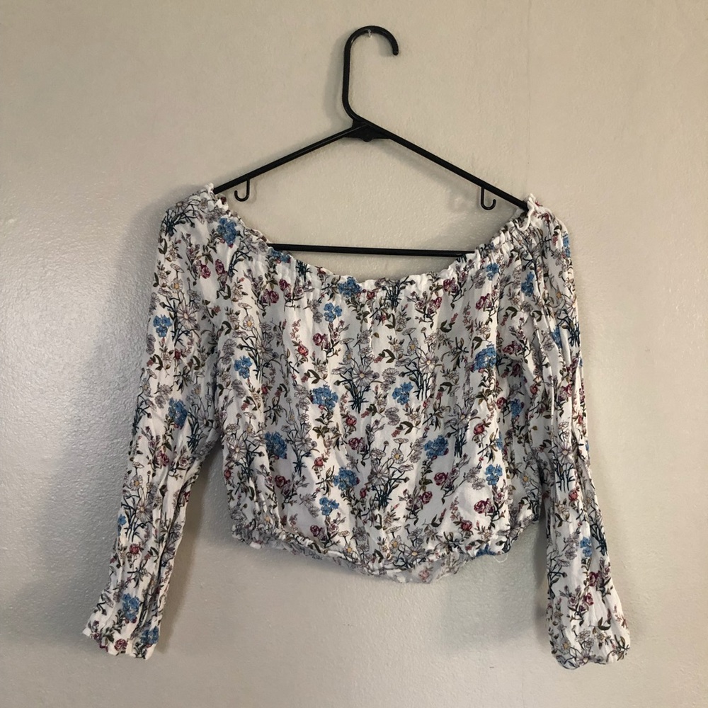 Floral Crop Top